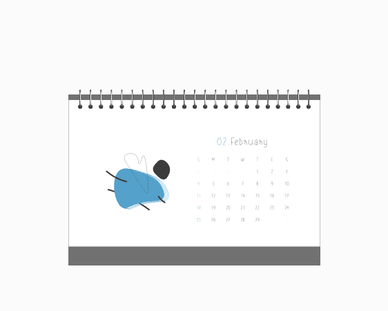 소량캘린더 규격4