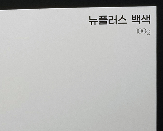 뉴플러스 백색