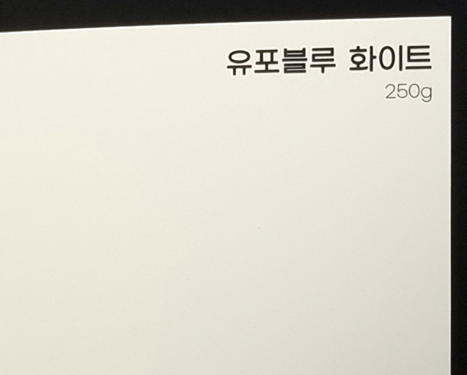 유포블루 화이트