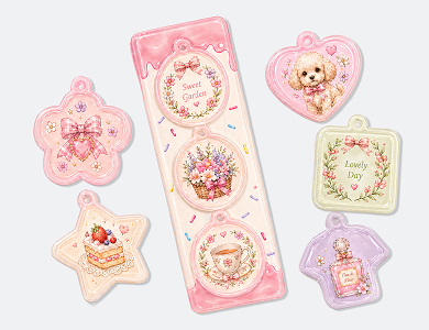 PVC 말랑이 키링(소)